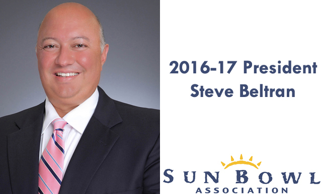 Sun Bowl Association Elects Steve Beltran as 2016-17 Board President
